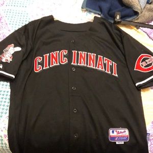 Black Brandon Phillips jersey